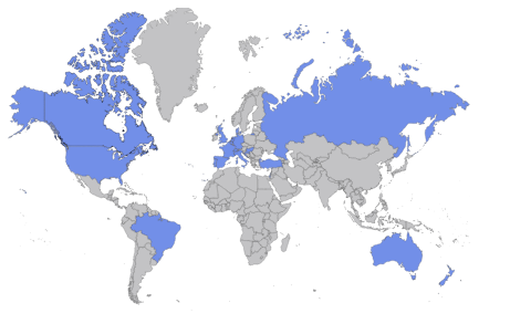 Map of Comparative Agendas projects